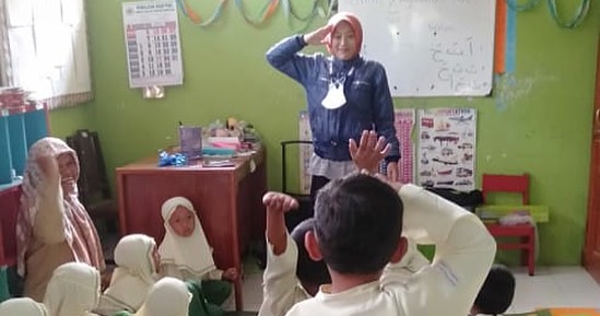 Ibu PAUD Kalurahan Pleret kunjungi PAUD di wilayah Kanggotan